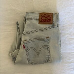 Levi's Women's Ribcage Straight Ankle Light Wash Jeans